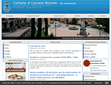 Tablet Screenshot of lisciano.org